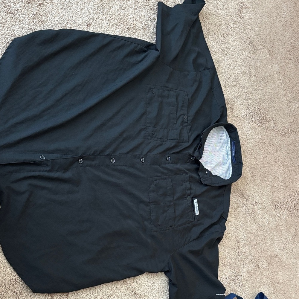 Columbia Men's Black Shirt Jacket